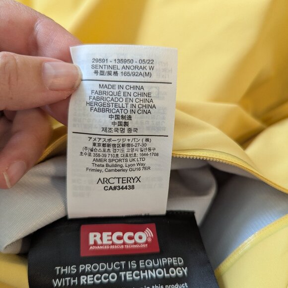 Arc'teryx Sentinel Anorak Womens - Picture 7 of 7